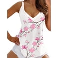 thumbnail image 1 of Enwejyy Women Summer Floral Print Sleeveless V-Neck Casual Camisole Tank Tops, 1 of 4