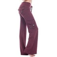 thumbnail image 1 of Enwejyy Women's Casual Full Length Pants Button Elastic Waist Athletic Fit Sweatpants, 1 of 2