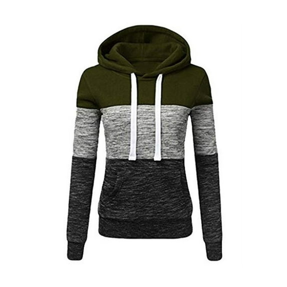 Enwejyy Women's Casual Sweatshirt Jacket Activewear Pockets Loose Long Sleeve Athletic Fit Hoodie