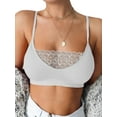 thumbnail image 1 of Enwejyy Women's Sexy See-Through Lace Sexy Lingerie Bra Camisole Tank Tops, 1 of 2