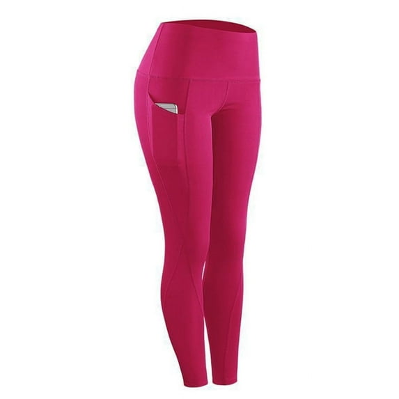 Enwejyy Women's Sweat-Absorbent Elastic Waist Quick-Drying Sporty Yoga Leggings