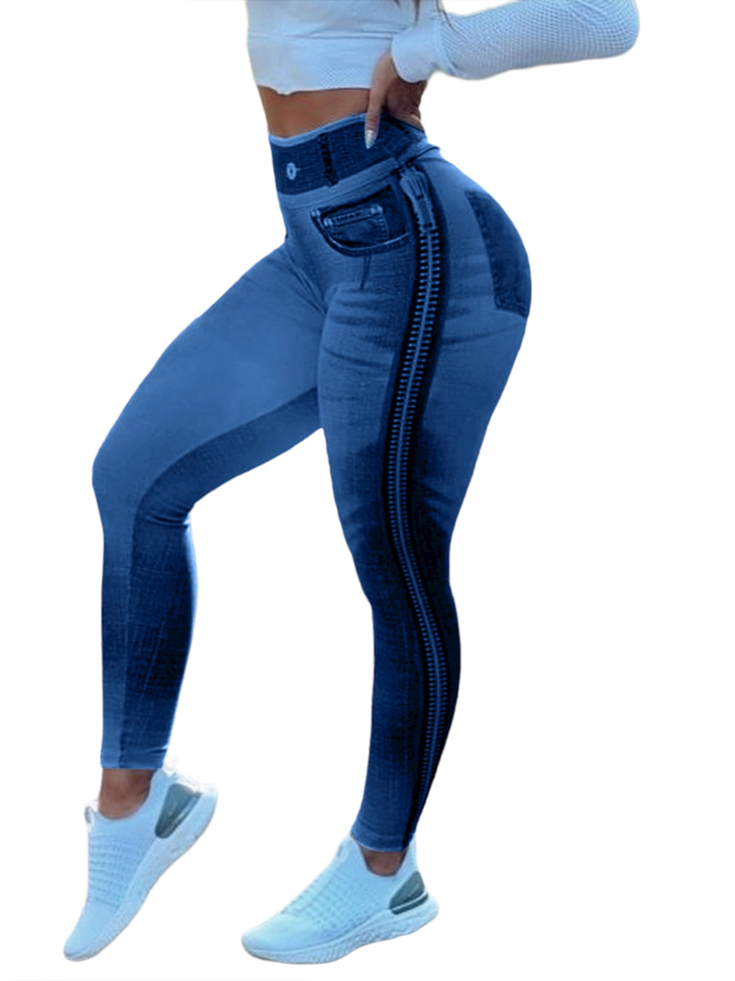 Calça jegging sales cintura alta