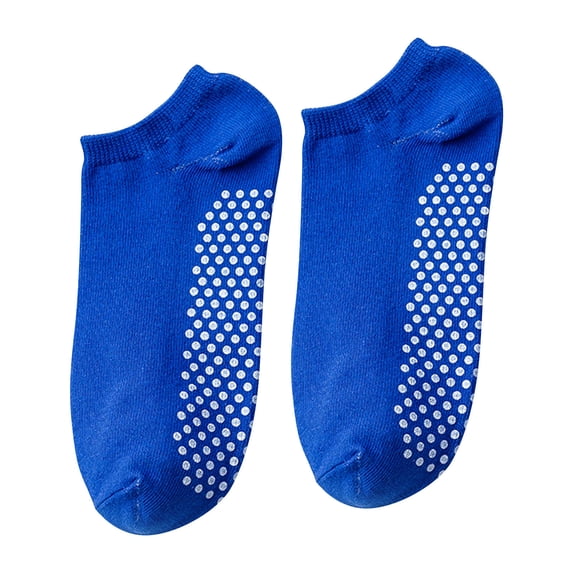 EnxRiUER Non Slip Grip Socks for Women Solid Color Yoga Workout Grippy Socks Daily Crew Socks