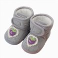 thumbnail image 1 of Enyan Baby Booties Newborn Walking Shoes Warm Hand Crochet Knit Soft Socks for Infant Boy Girl, 1 of 4