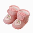 thumbnail image 1 of Enyan Baby Booties Newborn Walking Shoes Warm Hand Crochet Knit Soft Socks for Infant Boy Girl, 1 of 4