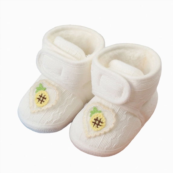 Enyan Baby Booties Newborn Walking Shoes Warm Hand Crochet Knit Soft Socks for Infant Boy Girl