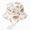thumbnail image 1 of Enyan Baby Toddler Sun Hat,Boys Girls Bucket Hat for Kids UPF 50+ Sun Protective Child Summer Beach Hats,breathable,lightweight,adjustable chin strap, 1 of 3