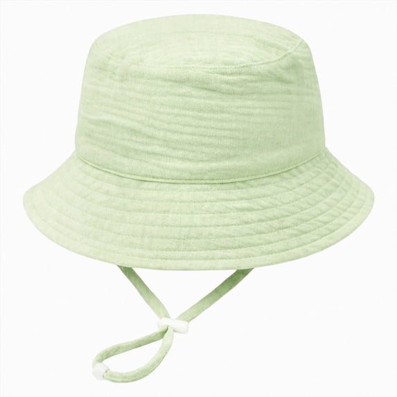 Enyan Baby Toddler Sun Hat,Boys Girls Bucket Hat for Kids UPF 50+ Sun Protective Child Summer Beach Hats,breathable,lightweight,adjustable chin strap