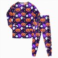 thumbnail image 1 of Enyan Halloween Boys Pajamas Toddler Pumpkin/Ghost Pjs Set Kid Long Sleeve 2 Piece Loungewear Sleepwear Pajamas Halloween Pajamas Kids(8-9 Years), 1 of 7