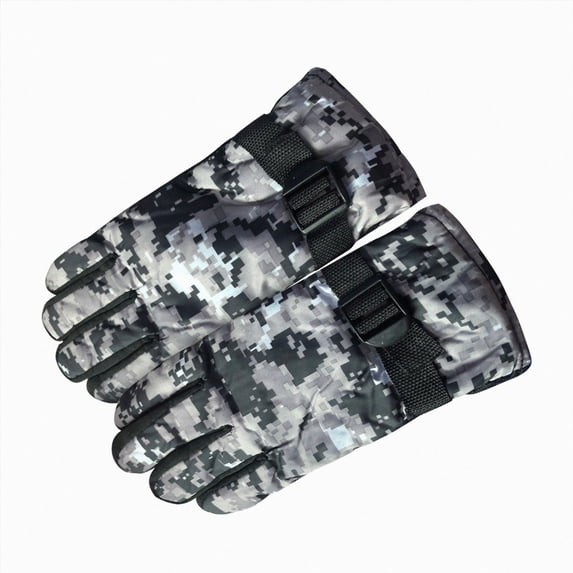 Enyan Kids Winter Gloves Toddler Thicken Cozy Gloves Windproof Mitten Unisex Boy Girl Full Finger Gloves