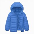 thumbnail image 1 of Enyan Kids Winter Puffer Jackets & Coats Big Boys Girls Lightweight Padded Hooded Puffer Autumn and Winter Coat, 1 of 3