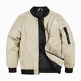 thumbnail image 1 of Enyan Teens Bomber Jacket Lightweight Casual Spring Fall Windbreaker Zip Up Coat with Pocket for Boys Girls, 1 of 9