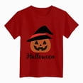thumbnail image 1 of Enyan Toddler Halloween Shirts Boys Pumpkin Face Tshirts Kids Fall Spooky Season Short Sleeve Graphic Tee Tops, 1 of 4