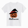 thumbnail image 1 of Enyan Toddler Halloween Shirts Boys Pumpkin Face Tshirts Kids Fall Spooky Season Short Sleeve Graphic Tee Tops, 1 of 4