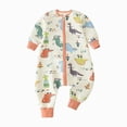 thumbnail image 1 of Enyan Toddler Sleep Sack with Legs, Winter Wearable Blanket, Cozy Cotton Walker Sleep Sack for Boys & Girls(Orange,12-18 Months), 1 of 3