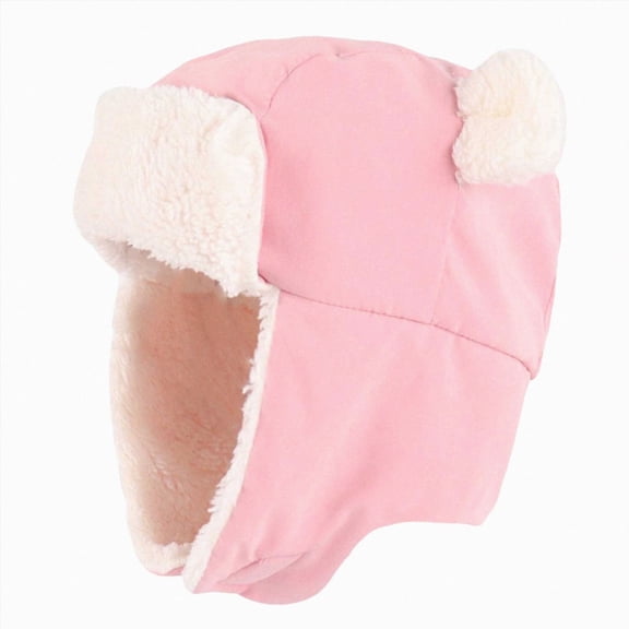 Enyan Waterproof & Windproof Winter Baby Beanie Fleece Lined Kids Trapper Hat Earflap Warm Hat for Boys Girls