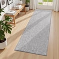 thumbnail image 1 of Enyhom 2'x6' Runner Rug for Hallway, Washable Non Slip Kitchen Runner Rugs for Entryway, Laundry Room, Gray/White, 1 of 7
