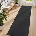 thumbnail image 1 of Enyhom 2'x8' Runner Rug for Hallway, Washable Non Slip Kitchen Runner Rugs for Entryway, Laundry Room, Black/Gray, 1 of 7