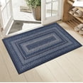thumbnail image 1 of Enyhom Blue Front Doormats 24" x 36" Heavy Duty Durable Welcome Mat for Outdoor Indoor, Dirt Trapper Floor Mats, 1 of 8