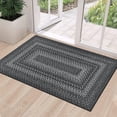 thumbnail image 1 of Enyhom Front Door Mat 24" x 36" Heavy Duty Durable Welcome Mat for Outdoor Indoor, Dirt Trapper Doormat ,Light Gray, 1 of 6