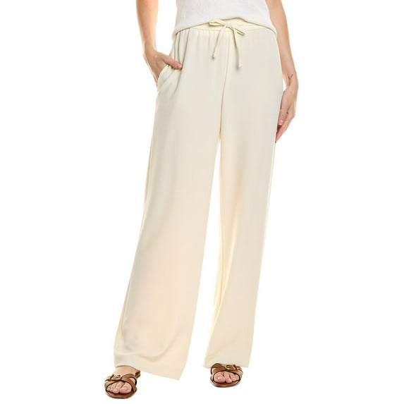 Enza Costa womens Crepe Resort Pant, 3, White