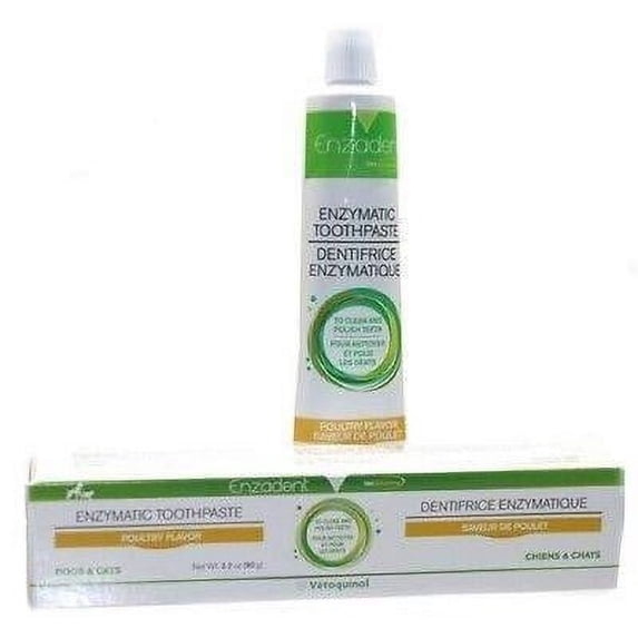 Enzadent Poultry Flavor Cat Toothpaste - 90 Grams