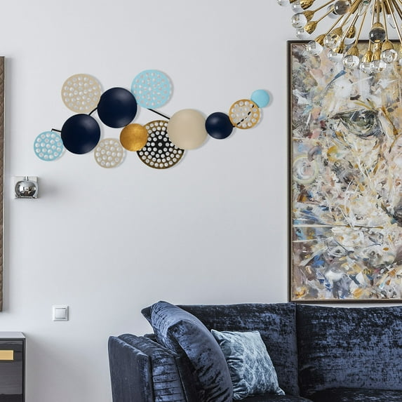 Enzo - Bronte - Multicolor Decorative Metal Wall Accessory