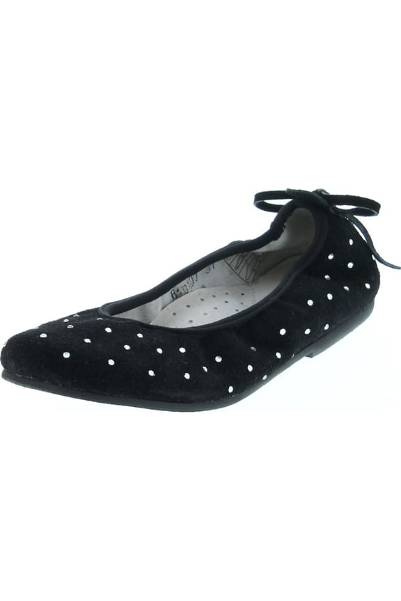 Girls Fashion Studded Ballerina Flats Shoes