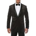 thumbnail image 1 of Enzo Grey Slim Fit Velvet Shawl Collar Tuxedo Blazer~Grey / 38S, 1 of 3