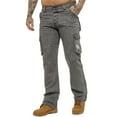 thumbnail image 1 of Enzo Mens Cargo Combat Denim Jeans, 1 of 5