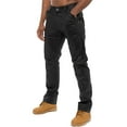 thumbnail image 1 of Enzo Mens Straight Leg Jeans Designer Denim Trousers, 1 of 6