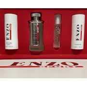 Enzo Sport by ENZO 4PCs Men Set 3.4 + 0.7 oz spray + 5.0 ASB + Gel
