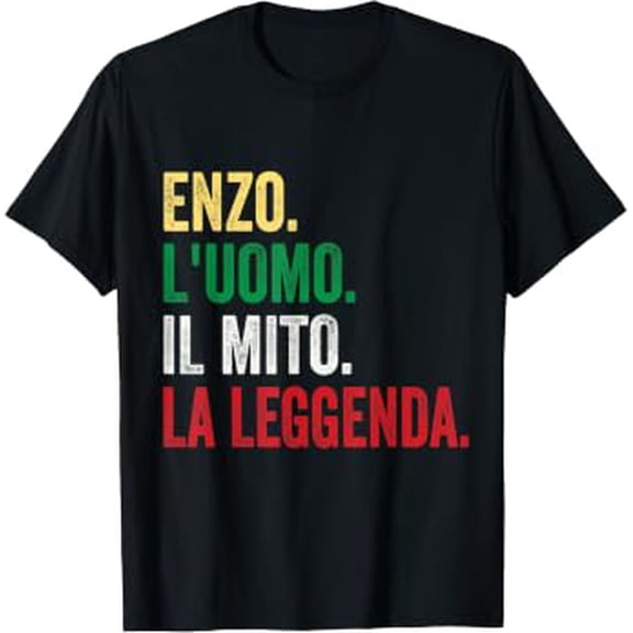 Enzo The Man The Myth The Legend Gift For Enzo T-Shirt