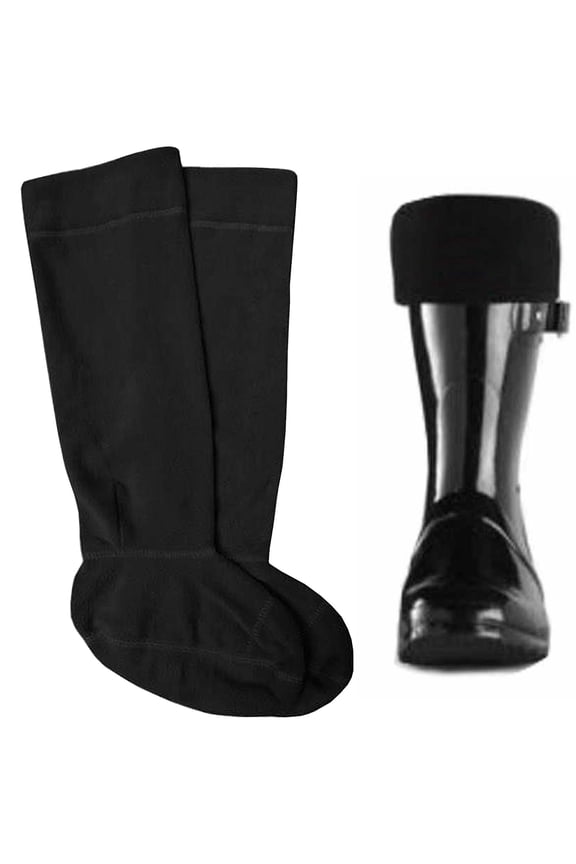 | Womens Fleece Welly Socks