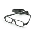 thumbnail image 1 of EnzoDate Baby Eyeglasses & Strap Size 41, Rectangle Children Glasses Frame with Elastic Cord, Flexible One-piece Frame & Band Retainer, 1 of 6
