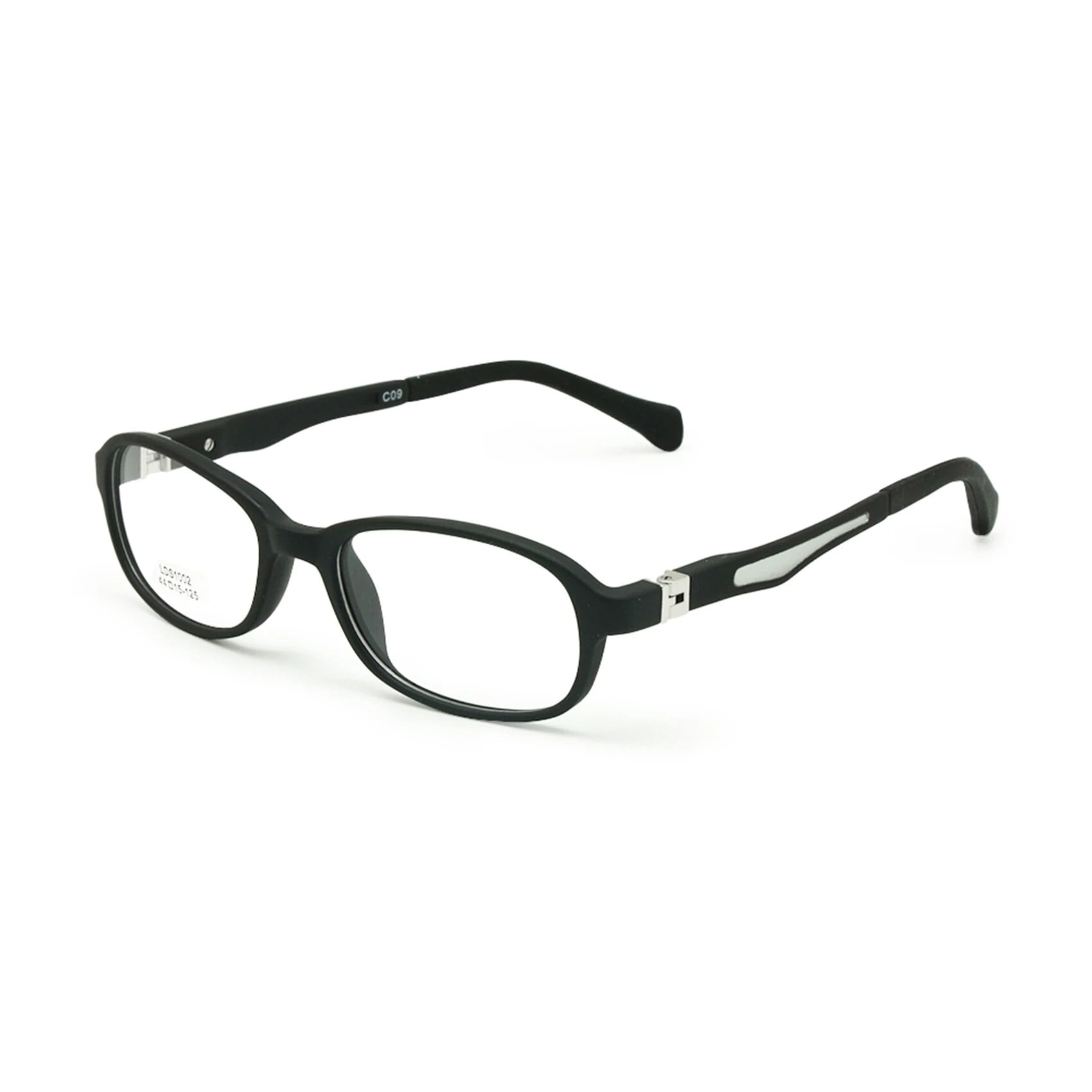 EnzoDate Children Glasses Frame TR90 Size 44-15 Safe Bendable with Spring Hinge Flexible Optical Boys Girls Kids Eyeglasses Clear Lenses 3-5y
