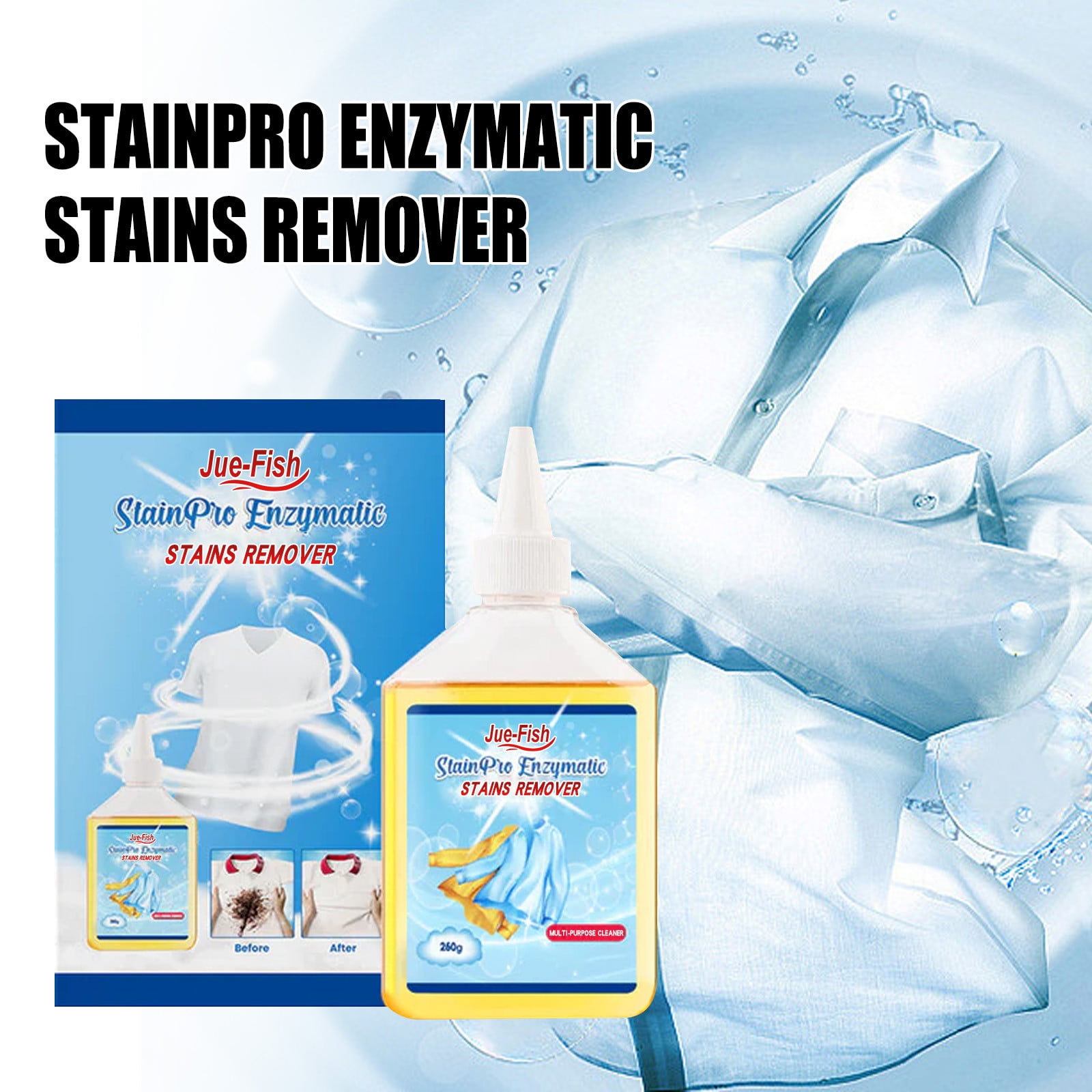 Enzymatic Stain Cleaning Products Vanish Household Essentials Remover
