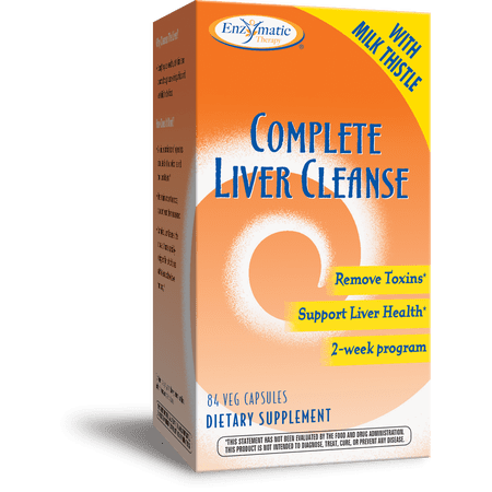 Enzymatic Therapy Complete Liver Cleanse -- 84 Vegetarian Capsules