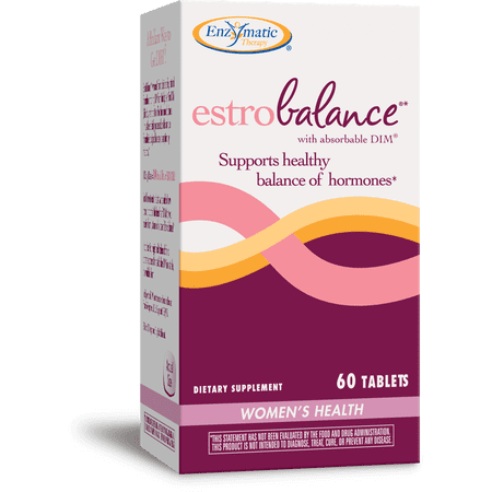 Enzymatic Therapy EstroBalance with Absorbable DIM Tablets, 60 Ct