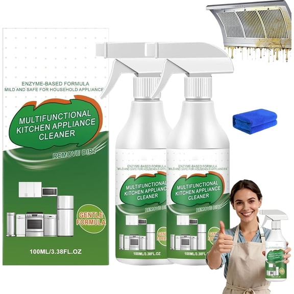 Enzyme Foam Cleaner Multi-Purpose Kitchen Appliance Spray for Home