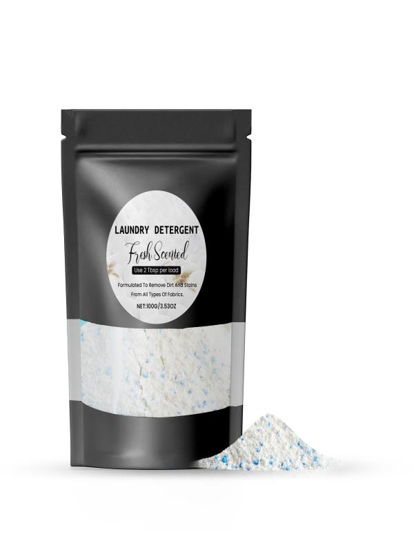 Enzyme Laundry Booster Odor Remover, Enzymatic Clothes Stain Cleaner Powder, Powder Laundry Booster and Multipurpose Cleaner, Long-Lasting Floral Perfume