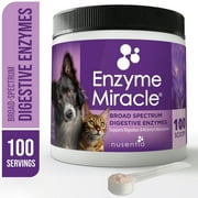 Enzyme Miracle | 100 Servings, Powder | Digestive Enzymes for Dogs and Cats
