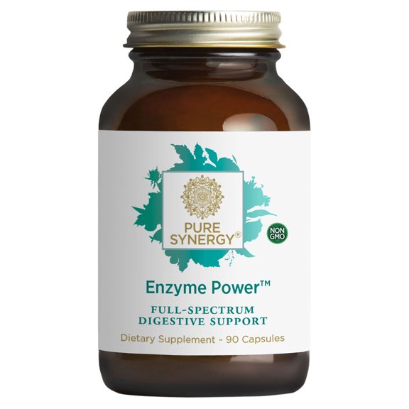 Enzyme Power, Full-Spectrum Digestive Support, 90 Capsules, Pure Synergy