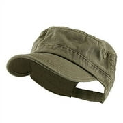 Enzyme Regular Solid Army Caps-Olive W35S45D One Size