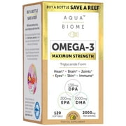 Enzymedica Aqua Biome Omega-3 Maximum Strength 120 Sgels