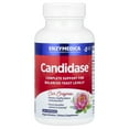 thumbnail image 1 of Enzymedica, Candidase, 120 Capsules, Enzyme Supplement to Support Balanced Yeast Levels and Digestive Health, Vegan, 60 Servings, 1 of 10