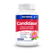 Enzymedica, Candidase, 84 Capsules, Enzyme Supplement to Support Balanced Yeast Levels and Digestive Health, Vegan, 42 Servings