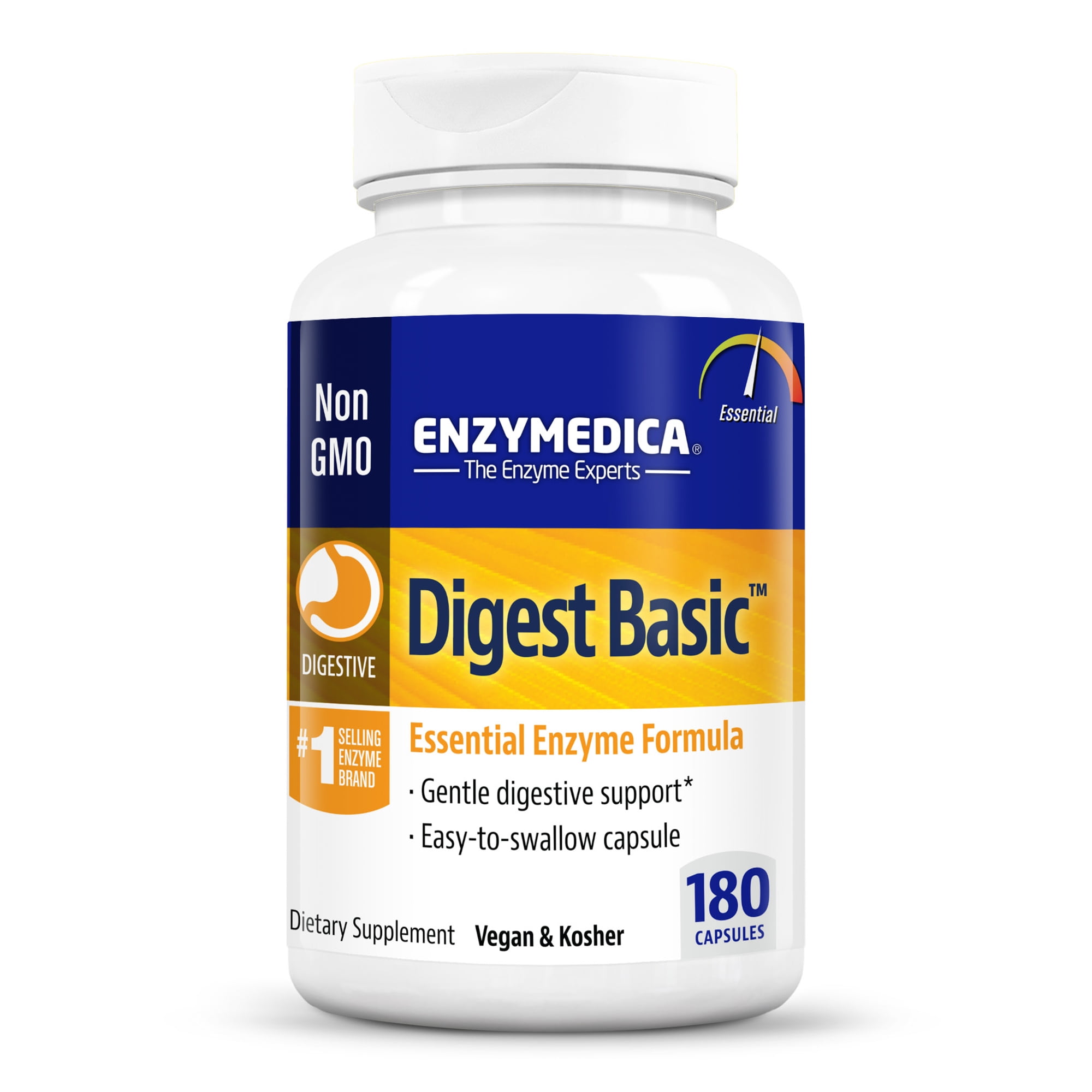 Enzymedica Digest Basic, Digestive Enzymes for Sensitive Stomachs
