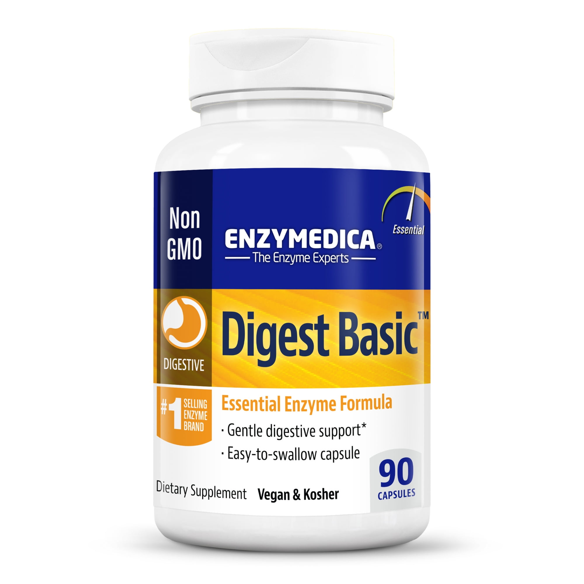 Enzymedica Digest Basic, Digestive Enzymes for Sensitive Stomachs ...