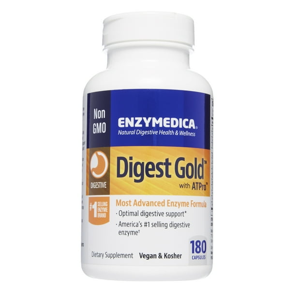Enzymedica, Digest Gold with ATPro, Daily Digestive Support Supplement